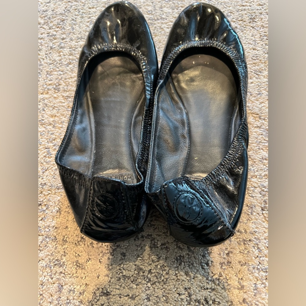 Tory Burch Patent Leather Ballet Flats